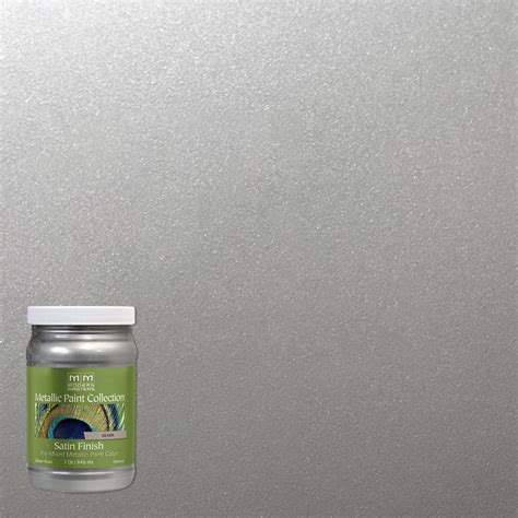 water based metallic silver paint